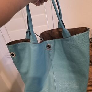 Elegant Blue Tote Bag